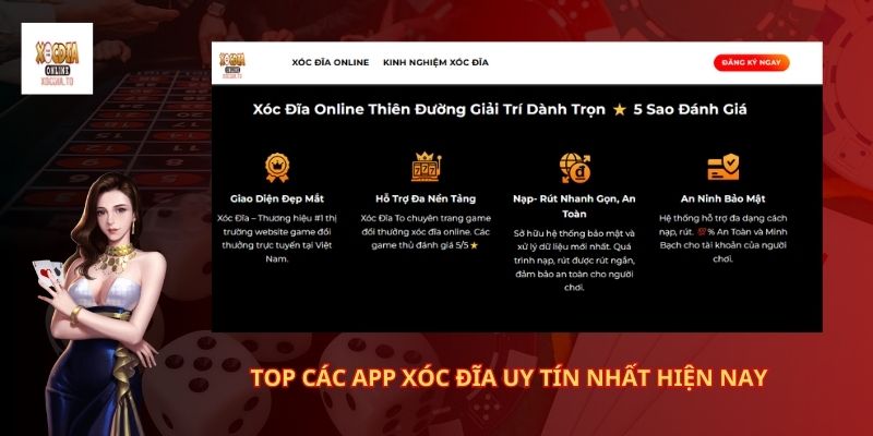 Top các app xóc đĩa uy tín nhất hiện nay