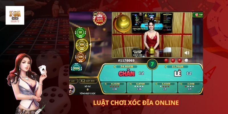 Luật chơi xóc đĩa online