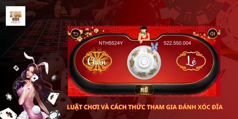 Luật chơi và cách thức tham gia đánh xóc đĩa